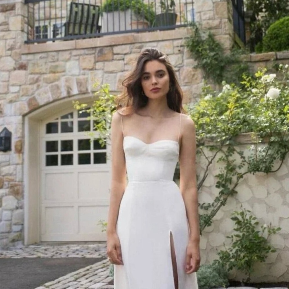 Reformation Juliette White Dress